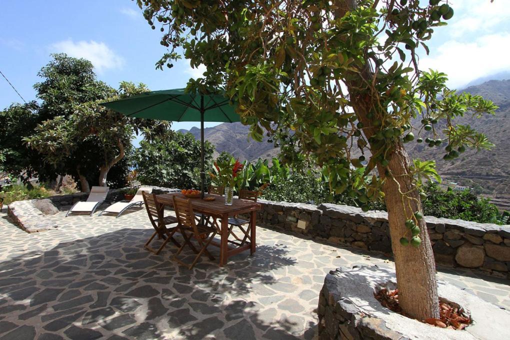 Casa Rural Los Aromos - Wunderschones Landhaus Mit Meerblick Hermigua Esterno foto