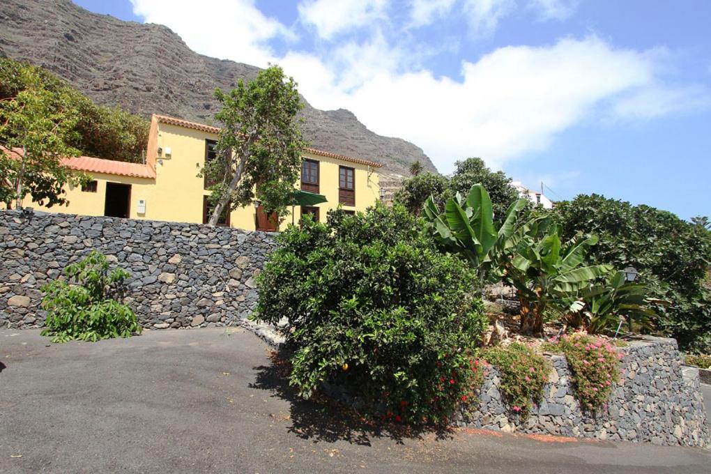 Casa Rural Los Aromos - Wunderschones Landhaus Mit Meerblick Hermigua Esterno foto