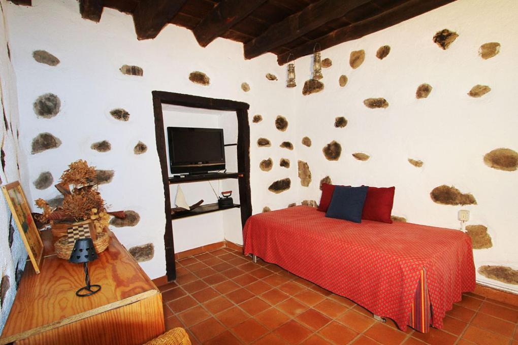 Casa Rural Los Aromos - Wunderschones Landhaus Mit Meerblick Hermigua Esterno foto