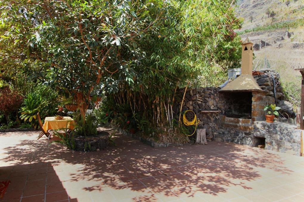 Casa Rural Los Aromos - Wunderschones Landhaus Mit Meerblick Hermigua Esterno foto