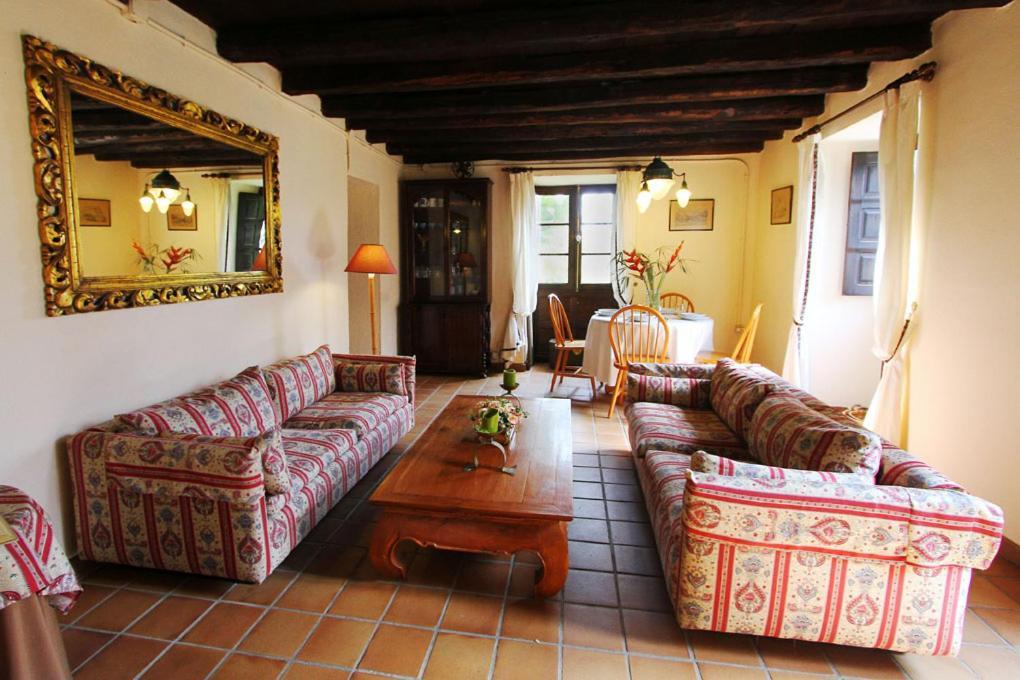 Casa Rural Los Aromos - Wunderschones Landhaus Mit Meerblick Hermigua Esterno foto